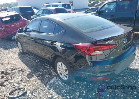 2019 Hyundai Elantra Se из США, поврежденный, VIN 5NPD74LF5KH497203